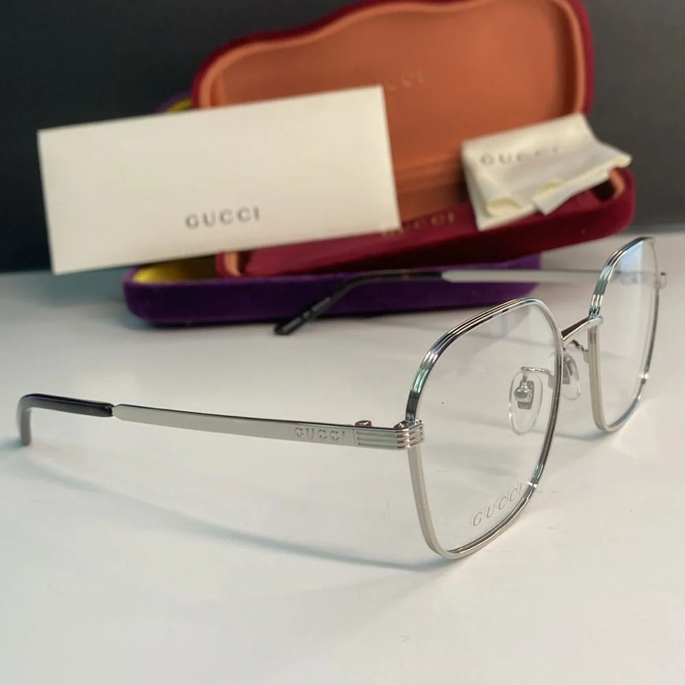 Gucci Metal Oversized GG0946O 001 Eyeglasses